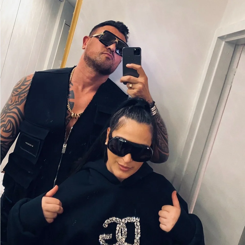 Gucci 60MM multi logo Mask Sunglasses